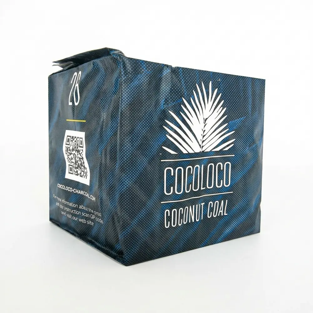 Уголь для кальяна COCOLOCO 1 кг 64 шт 26 мм без картона