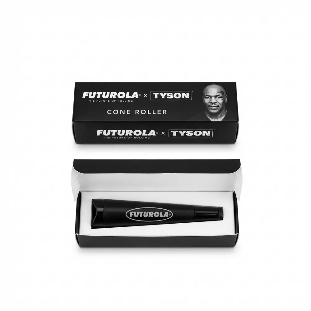 Aparat rulat Conuri Futurola | Tyson 2.0 Black Matte KS Cone Roller