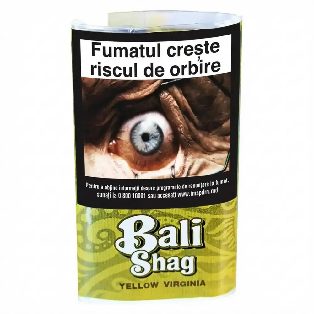 Табак для самокруток Bali Shag YELLOW VIRGINIA 30 гр.