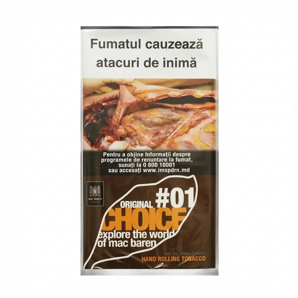 Табак для самокруток M.B. Finecut #01 Original Choice 40 гр.