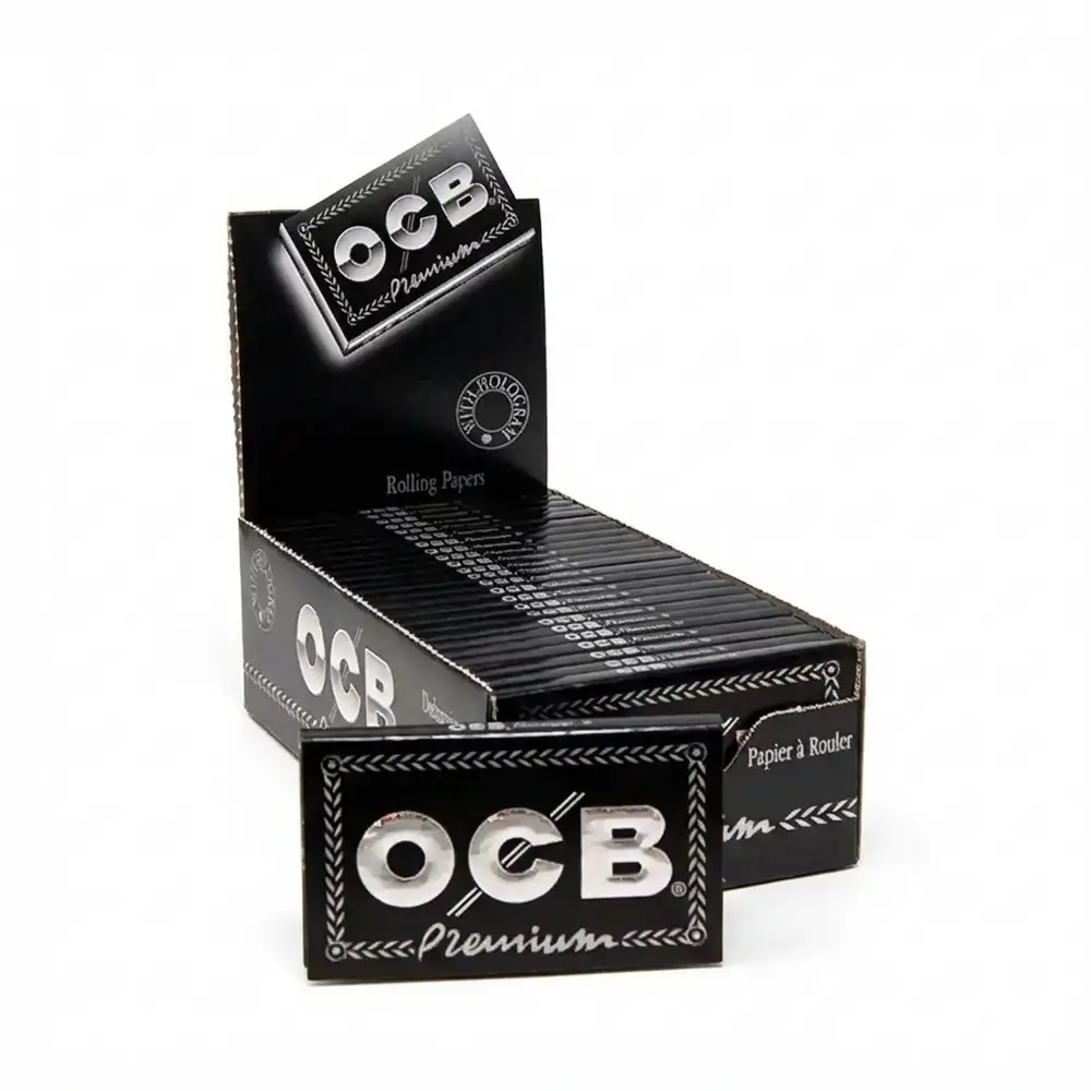 Hârtie pentru țigări OCB Black Double Premium 100 buc