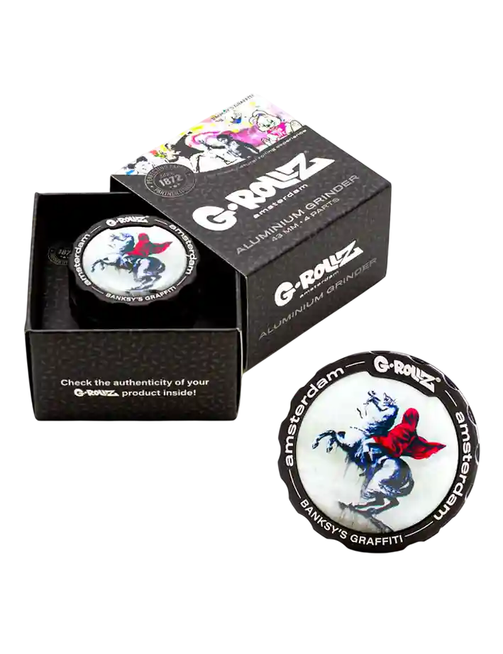 Grinder G-Rollz Banksy Graffiti Blind Bonapart, 4 parts, 43 mm
