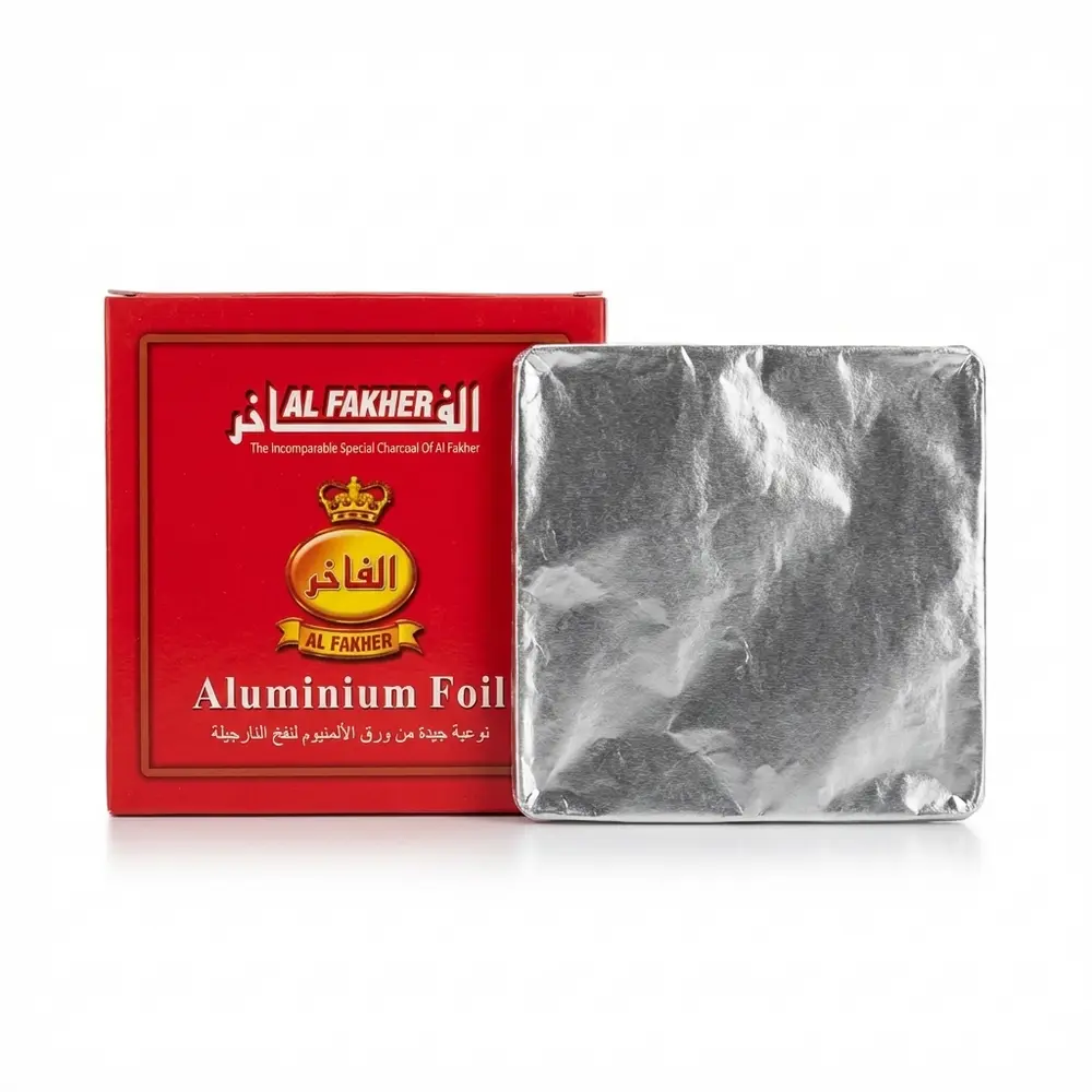Фольга для кальяна Фольга Al Fakher 50 шт 12×12 см