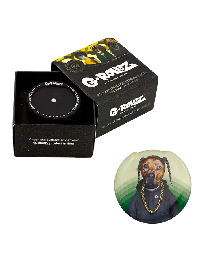 Гриндер G-Rollz Pets Rock Rap, 3 части, 53 мм