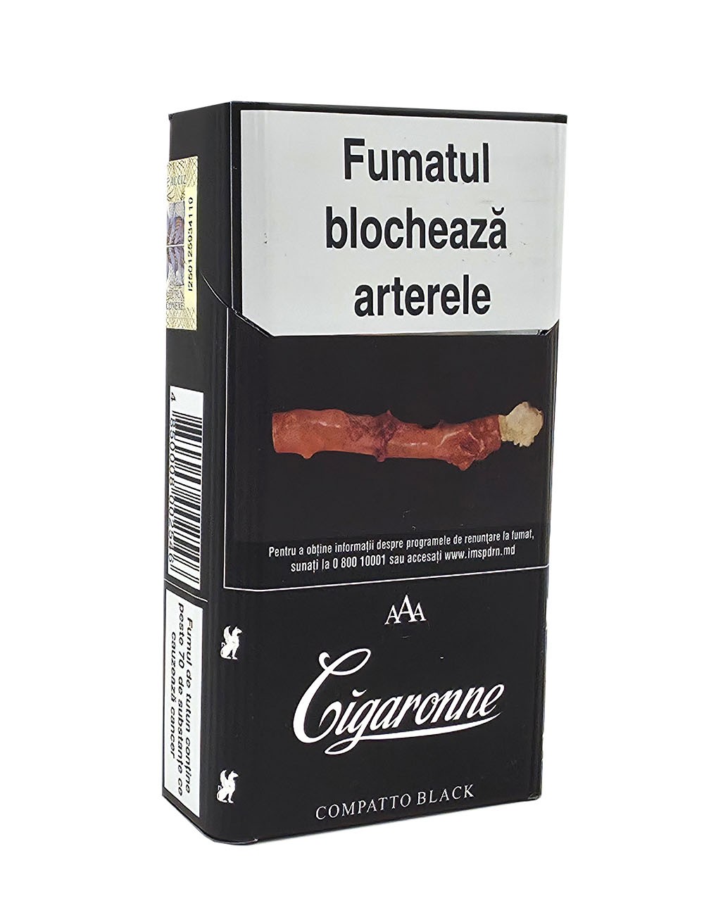 Tigarete Cigaronne Compatto Black