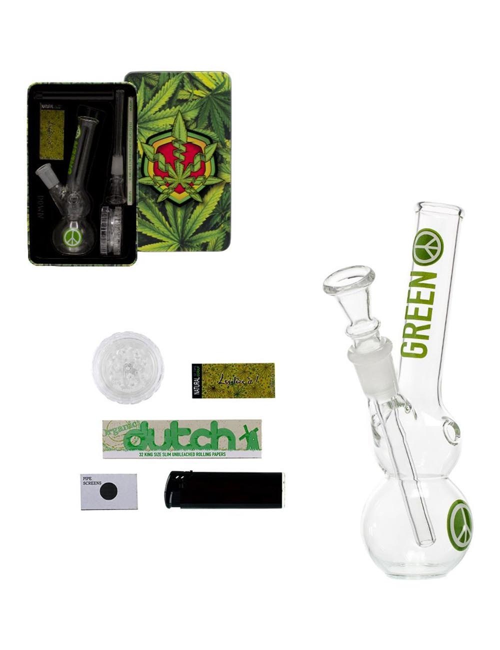 Giftset Greenline Bong LG01