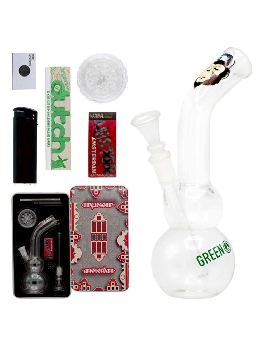 Giftset Greenline Bong giftset