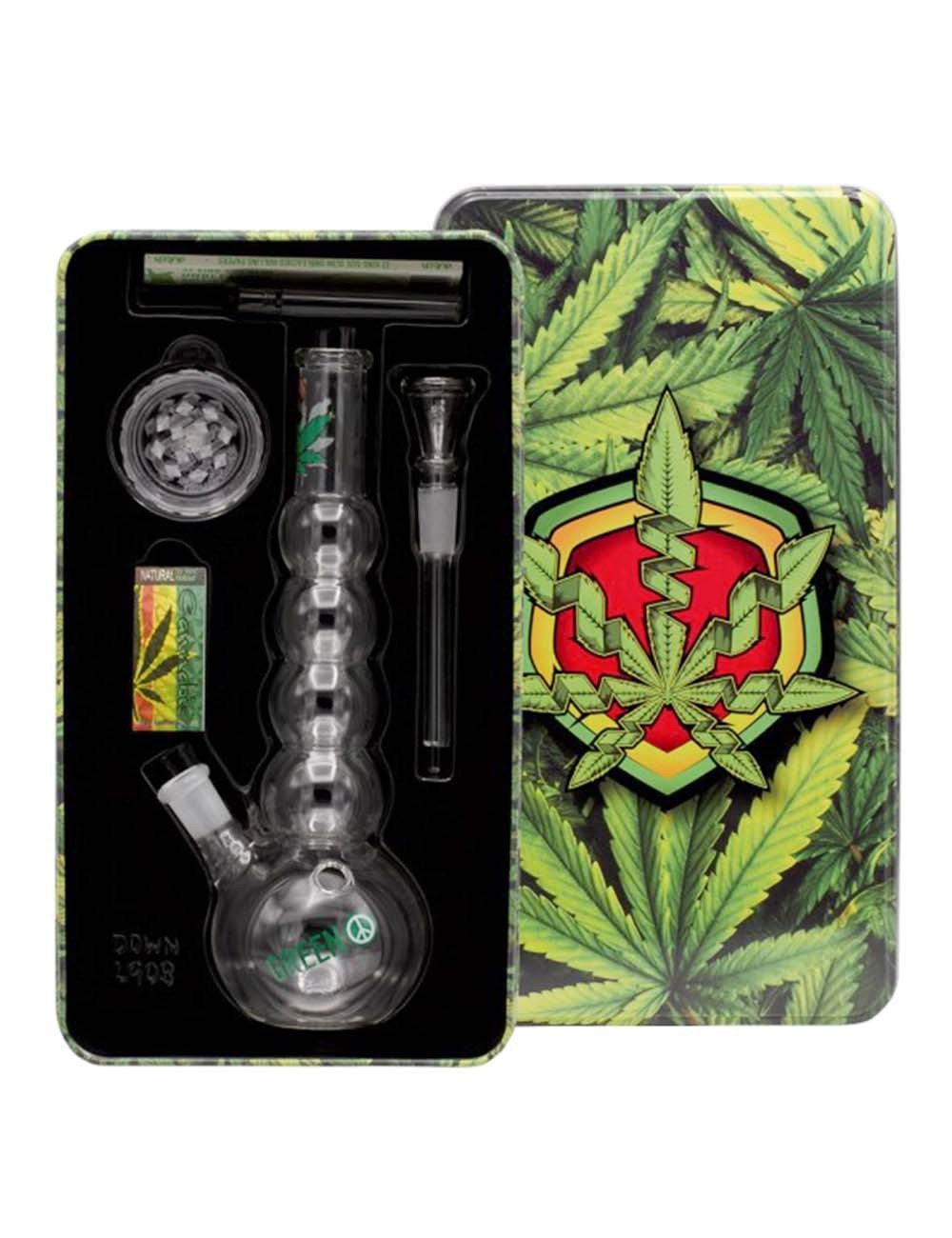 Giftset Greenline Bong LG08