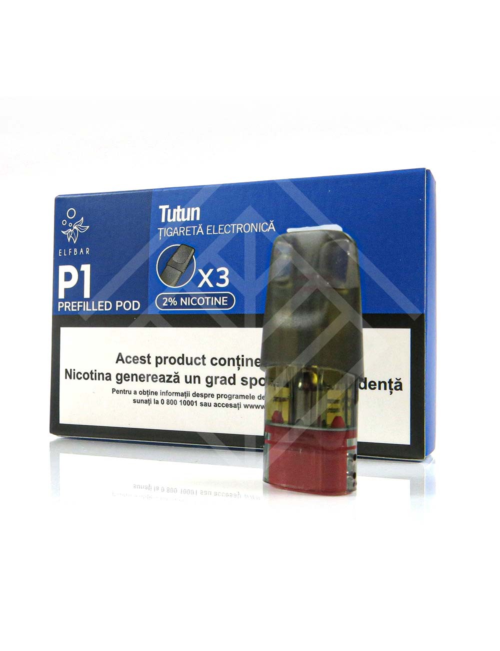Elf Bar P1 2ml 3pcs Tobacco