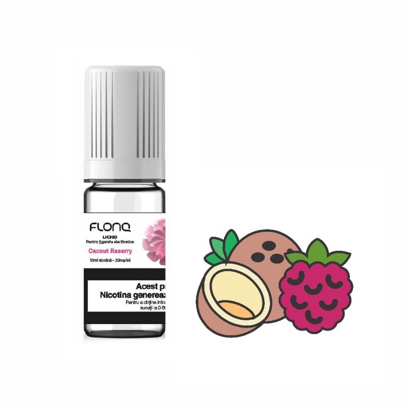 Flonq Liquid 10 ml COCONUT RASPBERRY