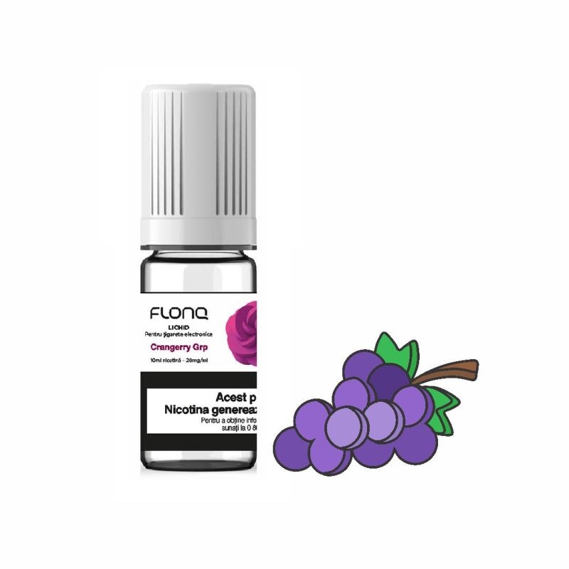 Flonq Liquid 10 ml CRANBERRY GRAPE