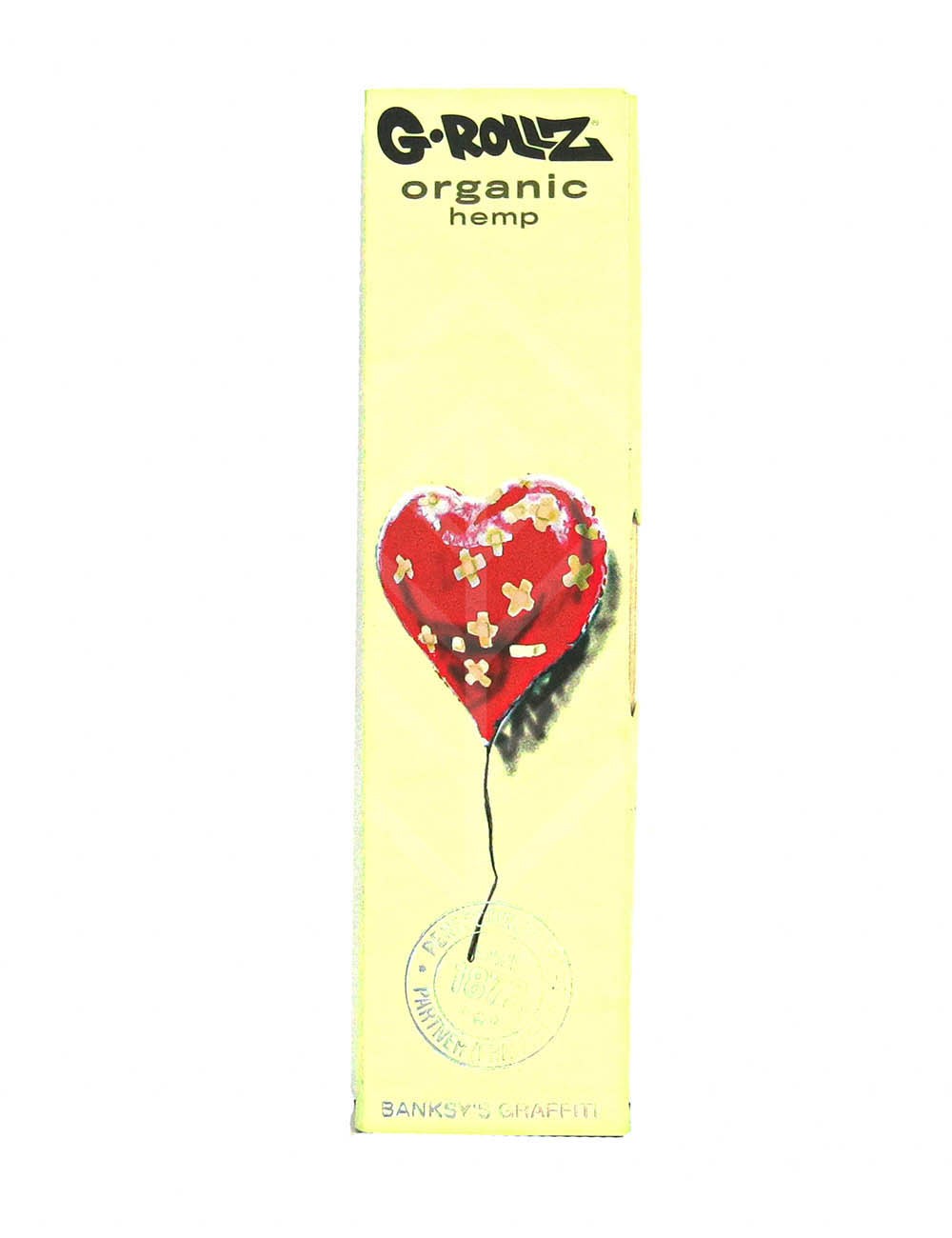G-ROLLZ | Banksy's Graffiti - Organic Hemp Extra Thin - 50 KS Papers + Tips
