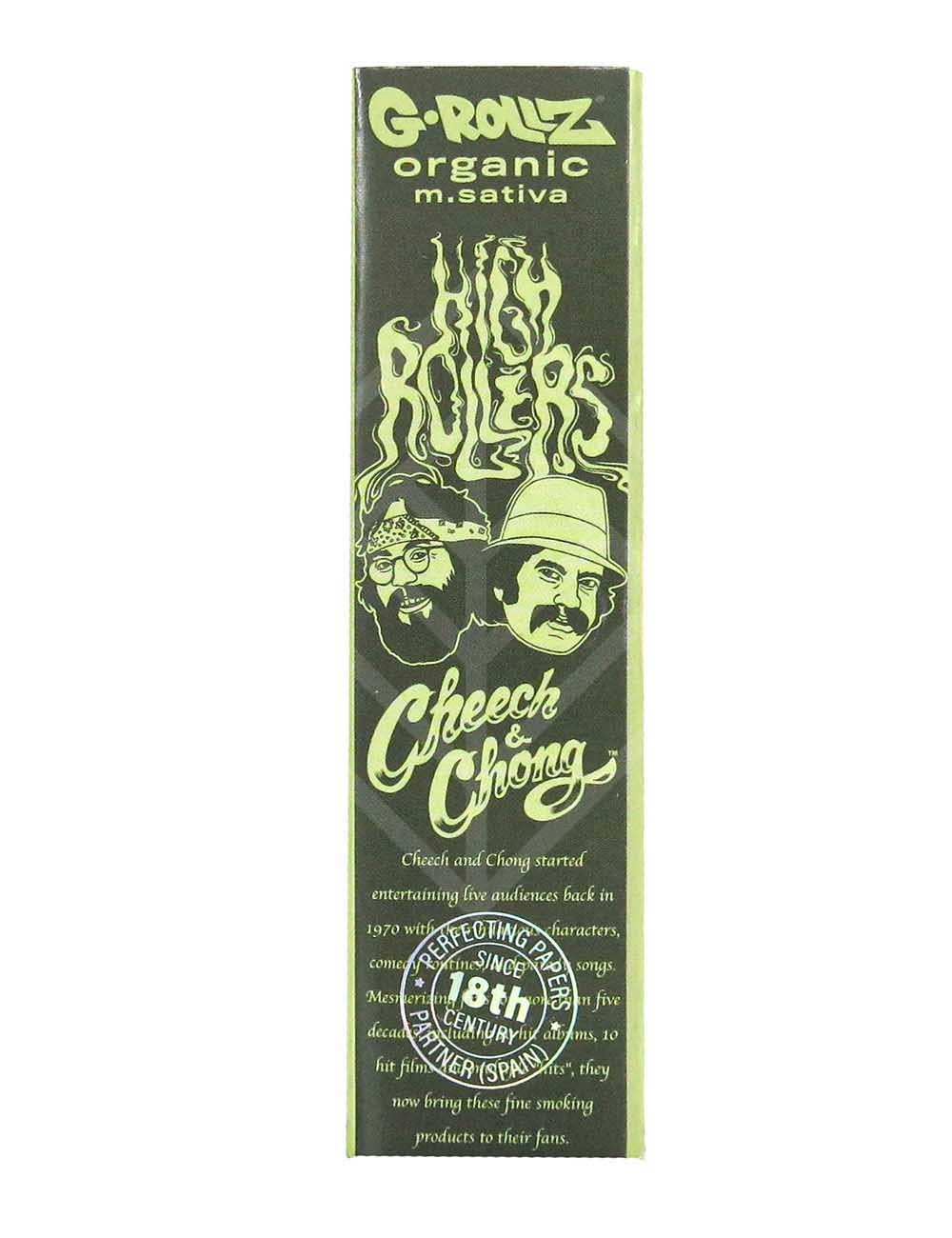 G-ROLLZ | Cheech & Chong(TM) - Medicago Sativa Extra Thin - 50 KS Papers + Tips