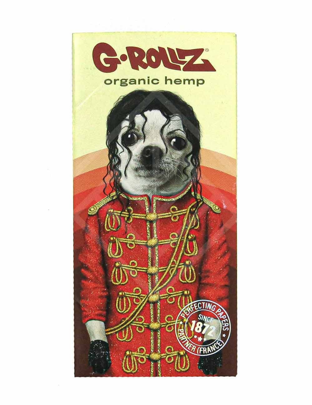 G-ROLLZ | 'Vegas Pop' - Organic Hemp Extra Thin - 50 KS Papers + Tips & Tray