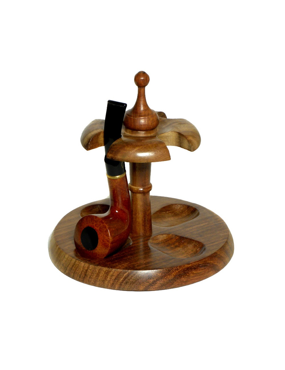 Teak pipe stand