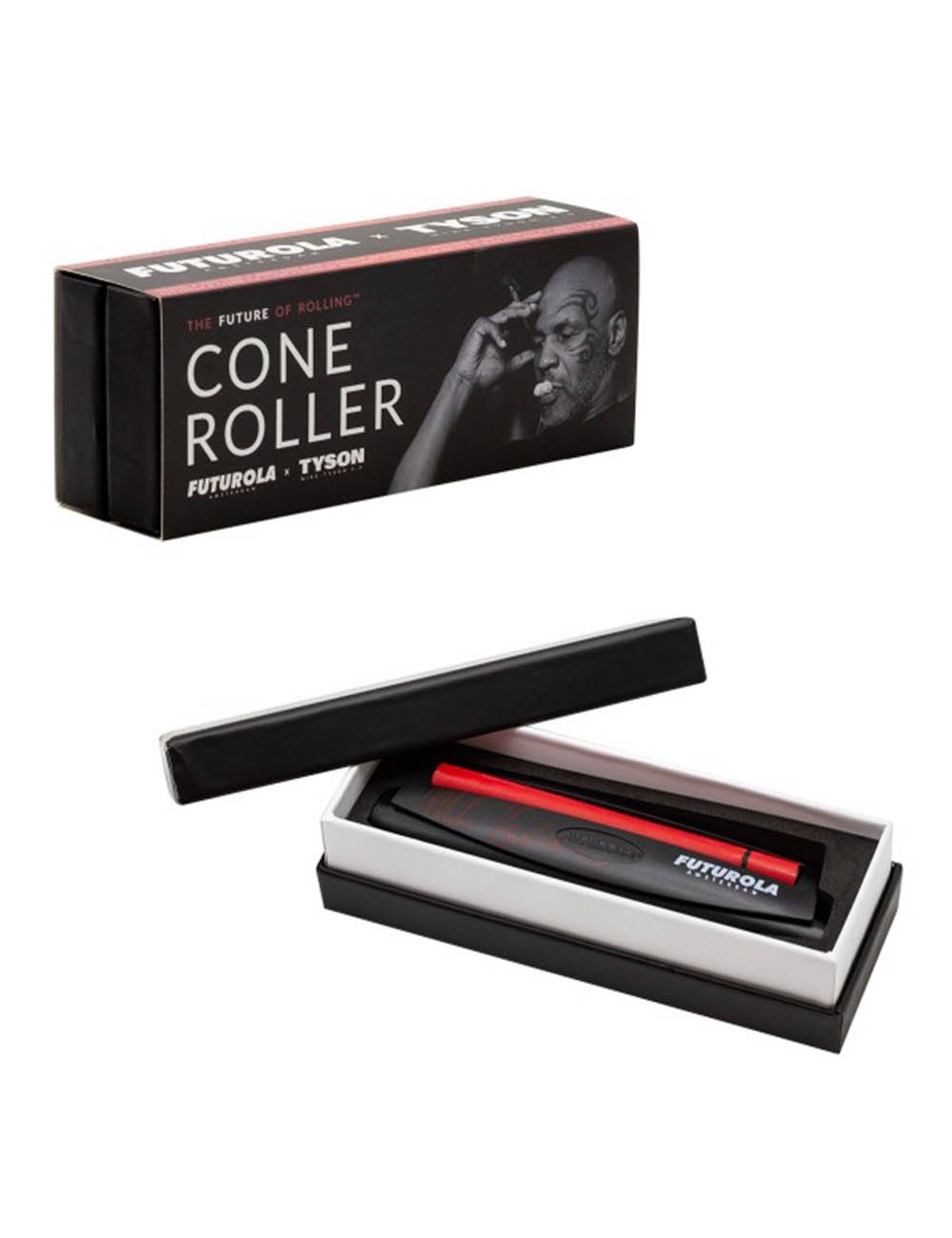 Aparat rulat Conuri Futurola | Tyson 2.0 Red Matte KS Cone Roller