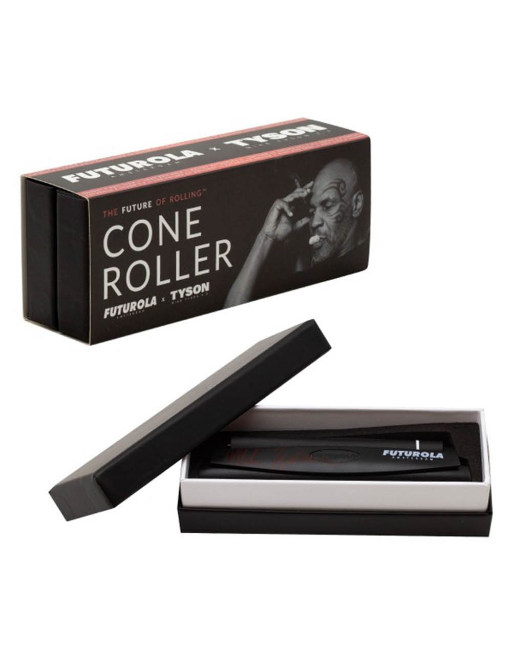 Aparat rulat Conuri Futurola | Tyson 2.0 Black Matte KS Cone Roller